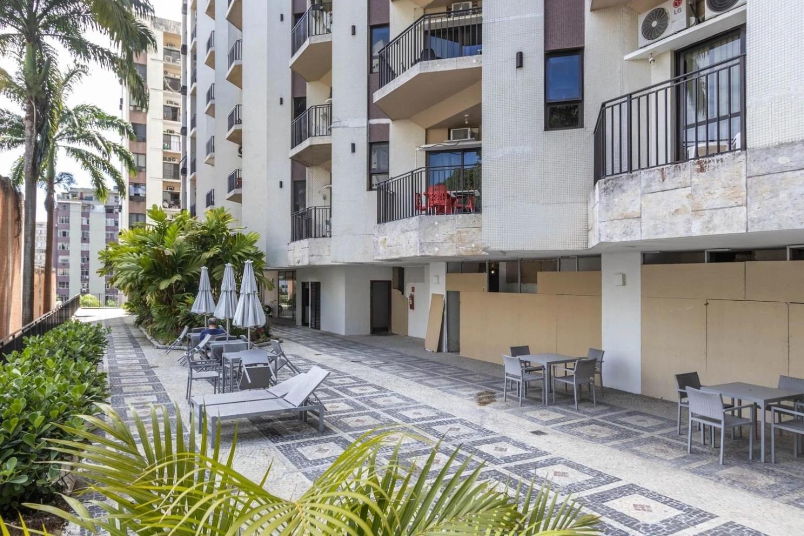 Flat Com Servicos E Vista Mar Appartement