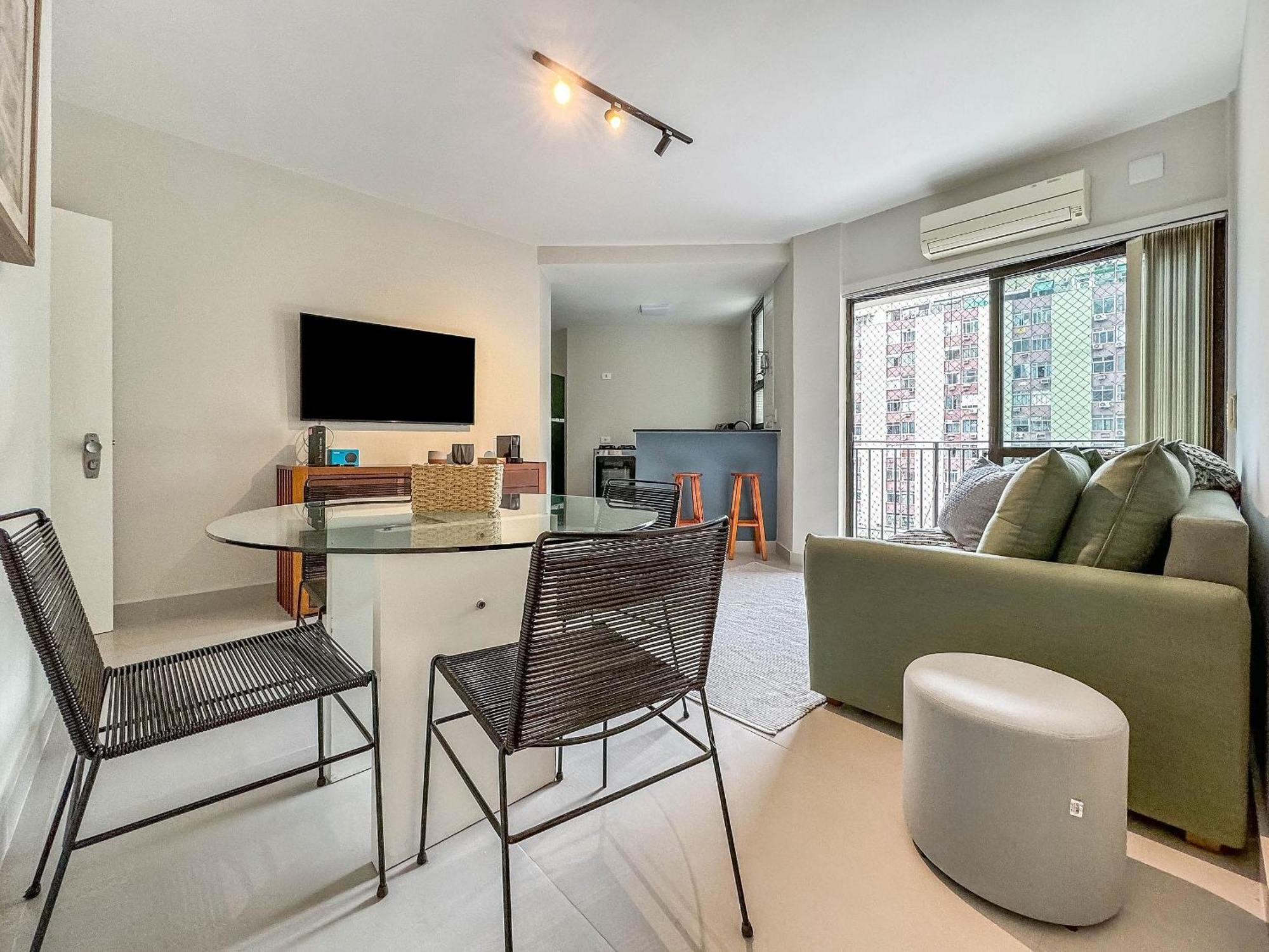 Flat Com Servicos E Vista Mar Apartamento Río de Janeiro